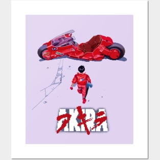 Pixel AKIRA Posters and Art